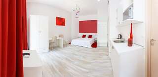 Апарт-отели Basseynaya Apart Hotel Киев Двухместный номер с 1 кроватью и балконом - Baseina street 3-3